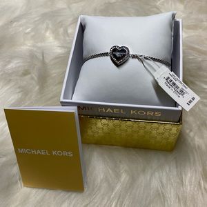 MK heart bracelet